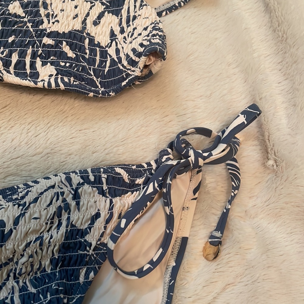 NWOT Anne Cole Smocked Bikini - Picture 3 of 7